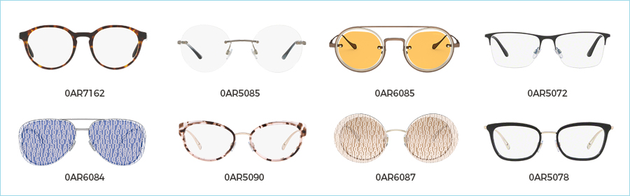 Popular Armani Eyewear & Sunglasses