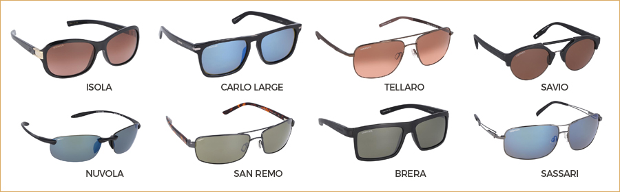 Popular Serengeti eyeglasses and sunglasses