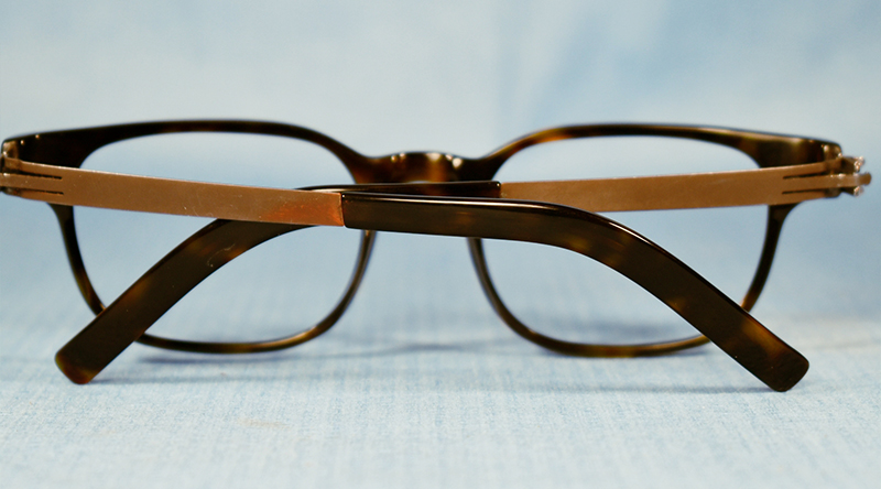 Eyeglass frames after refurbishing