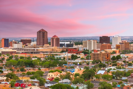 Albuquerque Albuquerque cityscape view