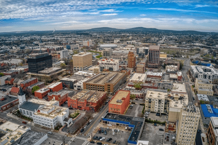 Huntsville-AL Huntsville cityscape view