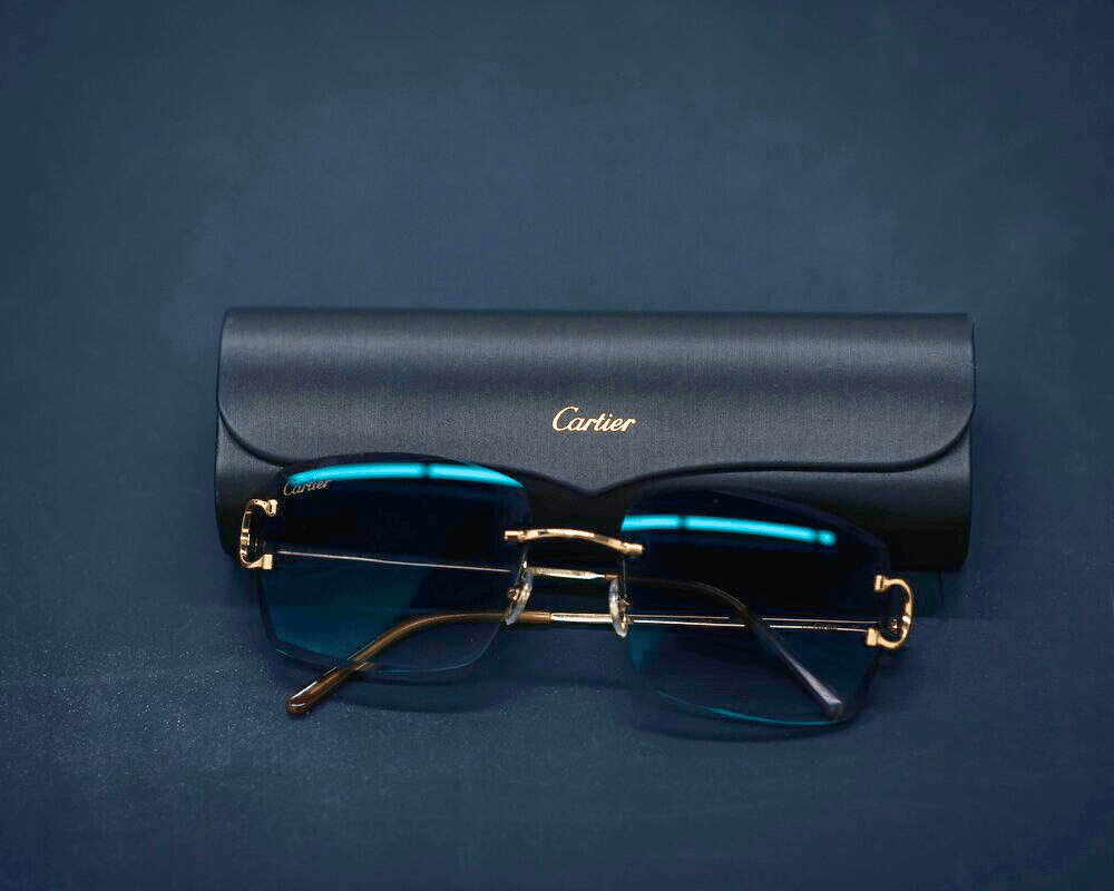 Cartier C Décor Sunglasses Cartier C Décor collection sunglasses with its casing