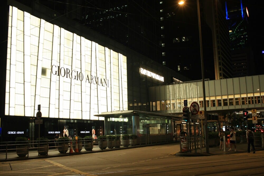 Giorgio Armani Store Giorgio Armani Storefront